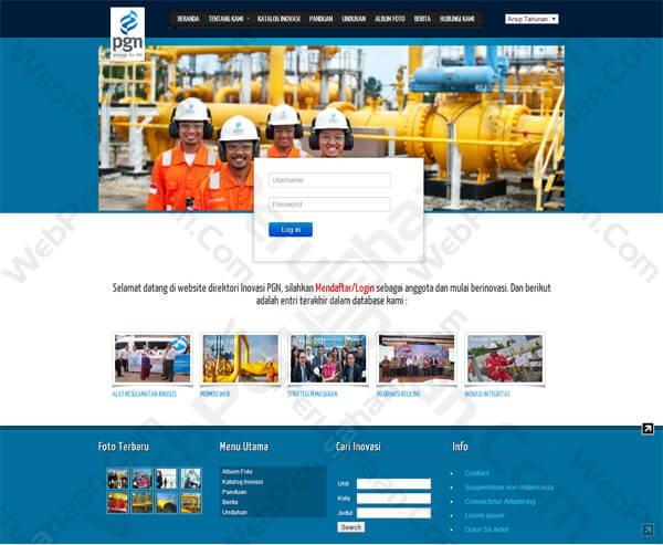 profil perusahaan gas negara