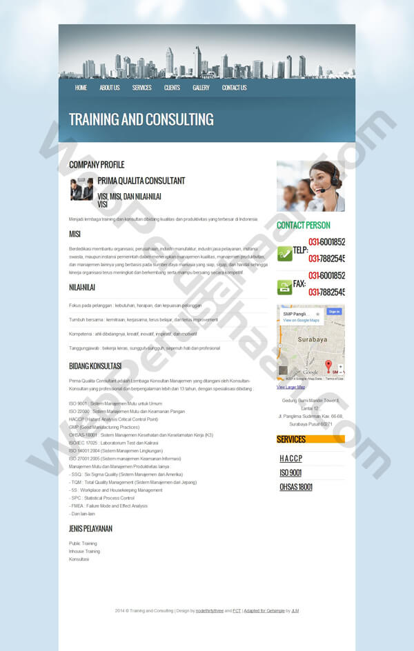 jasa design website company profile